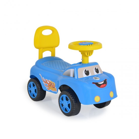 Moni Keep Riding Περπατούρα Ride On Αυτοκινητάκι για 12+ Μηνών Μπλε 3800146231132